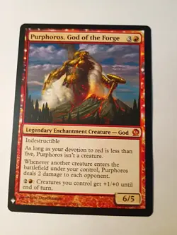 Purphoros, God of the Forge The List Reprints Regular - Image 1