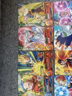 Lot of 21 Super Dragon Ball Heroes Playing Cards Japan Bandai Goku - Image 5