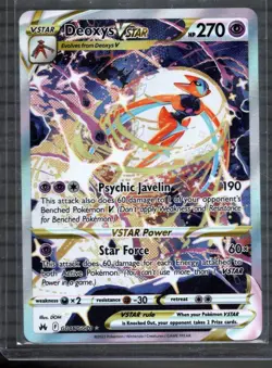 Deoxys VSTAR Crown Zenith: Galarian Gallery Ultra Rare Card GG46/GG70 - NM - Image 1