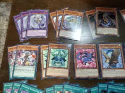 Yugioh Crystal Beast Deck Core Of 74 Cards - Rainbow Dragon, Dark Rainbow Dragon - Image 3