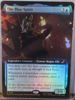 The Blue Spirit R Extended Art Foil #178 | TLE Avatar Eternal - Image 1