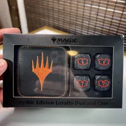 MAGIC The Gathering. Mythic edition loyalty dice and case - Image 1