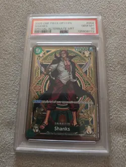 2025 ONE PIECE ST16-004 OP11-A FIST OF DIVINE SPEED SHANKS SP ALT ART PSA 10 - Image 1