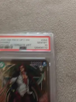 2025 ONE PIECE ST16-004 OP11-A FIST OF DIVINE SPEED SHANKS SP ALT ART PSA 10 - Image 3