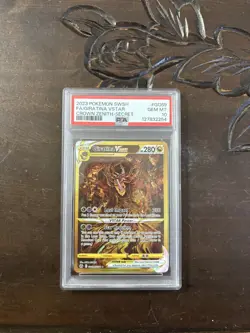 Pokemon Giratina VSTAR Crown Zenith Secret Rare Full Art #GG69 PSA 10 Gem Mint - Image 1