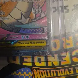 Pokemon Mega Dragonite ex Full Art Holo Mega Evolution EX Card 271/217 - Image 3