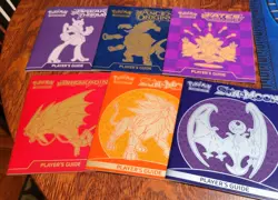 Pokemon TCG Player's Guide 6 Book Lot - Elite Trainer Box (ETB) Booklets Rare - Image 1