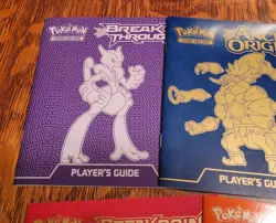 Pokemon TCG Player's Guide 6 Book Lot - Elite Trainer Box (ETB) Booklets Rare - Image 2