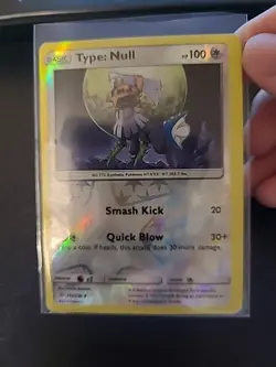 Pokemon TCG Type: Null 183/236 Cosmic Eclipse Reverse Holo MP/HP - Image 1