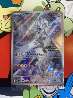 SEALED - N’s Reshiram 167/159 Stamped Promo - Pokemon TCG Journey Together - Image 1