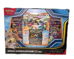 Pokemon Mega Evolution Mega Kangaskhan Ex Box Factory Sealed w/ 4 Booster Packs - Image 1