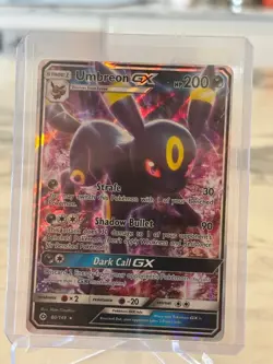 Umbreon GX 80/149 Sun & Moon Base Set Ultra Rare Holo - NM Pokemon TCG Card - Image 1