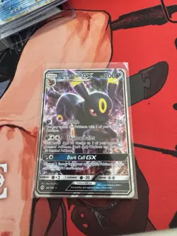 Pokemon TCG Umbreon GX 80/149 Sun & Moon Base Set Ultra Rare Near Mint - Image 1