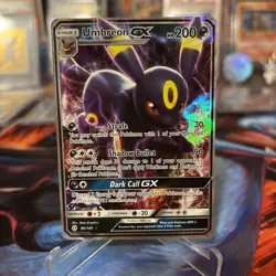 Pokemon TCG Umbreon GX 80/149 Sun & Moon Base Set Ultra Rare Near Mint 💎 - Image 1
