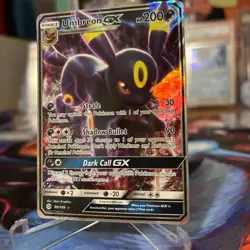 Pokemon TCG Umbreon GX 80/149 Sun & Moon Base Set Ultra Rare Near Mint 💎 - Image 2