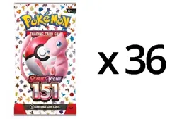 Scarlet & Violet 151 Booster 36 Pack ENGLISH Lot SEALED PACKS Pokemon TCG - Image 1