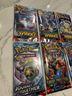 Pokemon Scarlet And Violet SETS English Sealed Booster Pack Lot Of 6 NEW - Image 2