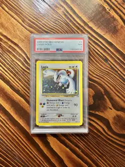 2000 Pokemon Neo Genesis Lugia Holo #9 PSA 7 🔥 - Image 1