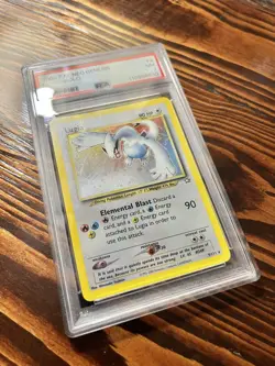 2000 Pokemon Neo Genesis Lugia Holo #9 PSA 7 🔥 - Image 4