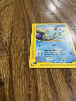 Pokemon Card - Totodile 134/165 - Expedition - E-Reader - LP+ - Image 2