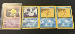 Pokemon TCG Base Set Team Rocket 28 Card Lot Dark Magneton Aerodactyl 1999 - Image 2
