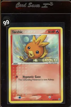 Pokemon Card - Torchic - EX Emerald 69/106 Reverse HOLO Stamped - Image 1