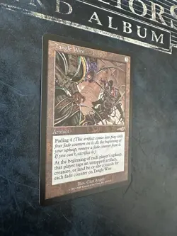 MTG Nemesis Nemesis Tangle Wire LP Magic The Gathering Card - Image 3