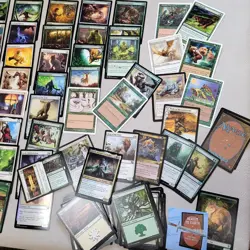 COMMANDER Magic Deck MTG -* TRIBAL White Green CATS R Cute* - Image 2