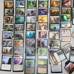 COMMANDER Magic Deck MTG -* TRIBAL White Green CATS R Cute* - Image 3