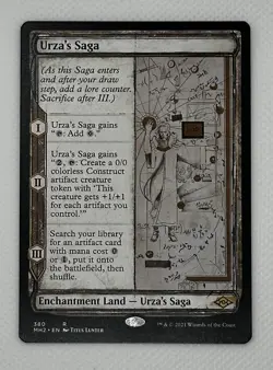 Magic the Gathering Urza's Saga Modern Horizons Showcase Rare Card - Image 1