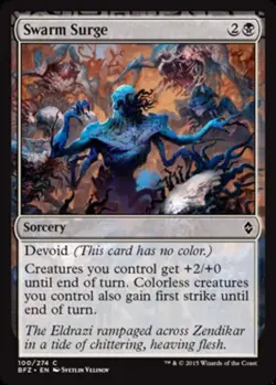 Swarm Surge~100/274~LP~Battle for Zendikar~MTG - Image 1