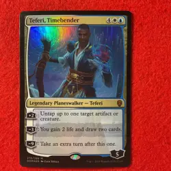 Teferi, Timebender - Foil - Dominaria - Magic the Gathering - MTG - Image 1