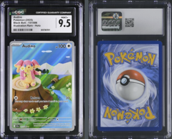 Pokemon English Audino 151 2025 Black Bolt Illustration Rare Holo CGC 9.5 - Image 1