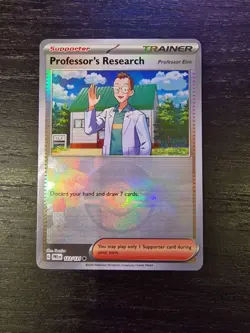 Professor’s Research 123/131 Pokeball - Pokemon TCG Prismatic Evolutions - Image 1