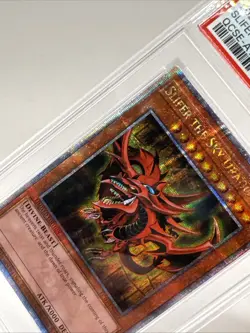 YuGiOh! - Slifer the Sky Dragon - LC01-EN002 - QCR - PSA Gem Mint 10 - Image 2