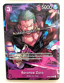 One piece card game Welcome Pack vol.2 Full set of 6 cards + 1 Sealed Pack.. - Image 5