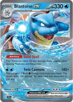 Stellar Crown EX's Double Rare Pokemon Cards TCG - Scarlet and Violet - Image 2