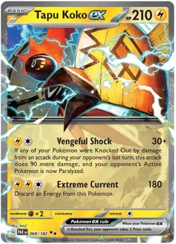 Paradox Rift EX's Double Rare Pokemon Cards TCG - Image 4
