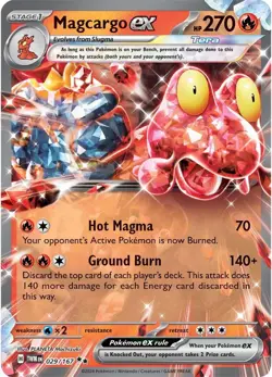 Twilight Masquerade EX's Double Rare Pokemon Cards TCG - Scarlet and Violet - Image 3