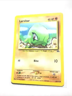 LARVITAR - 57/75 - Neo Discovery - Pokemon Card - NM - Image 1
