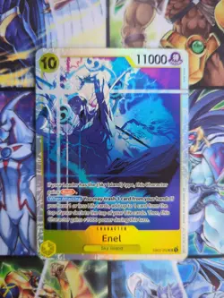 One Piece x3 Enel EB02 - 052 Super Rare NM/M Condition - Image 2