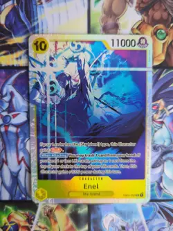 One Piece x3 Enel EB02 - 052 Super Rare NM/M Condition - Image 4