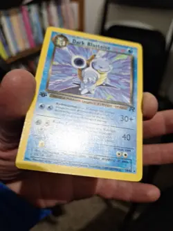 Pokemon TCG Dark Blastoise 20/82 Rare Non-Holo Card 1st Edition - Image 3
