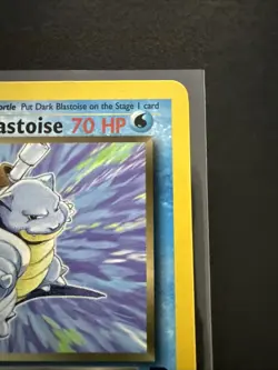 Pokemon Dark Blastoise TCG Card 20/82 1st Edition Non-Holo - Image 4