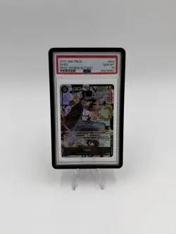 2023 ONE PIECE OP04-KINGDOMS OF INTRIGUE MANGA ALTERNATE ART #083 SABO PSA 10 - Image 3