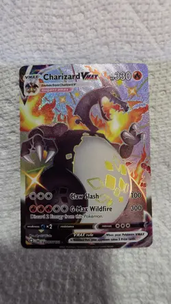Charizard VMAX Shiny SV107/SV122 - Shining Fates - Near Mint - Pokemon Card - Image 1