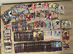 Dragon Ball Super Mixed Card Lot 350+ Rare Uncommon Common Goku Vegeta Trunks - Image 1