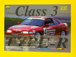 Super Taikyu TK INTEGRA TYPE-R 98 Series DC2 Car Collection Card No.101 Japan F - Image 2