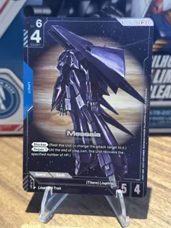 GUNDAM CARD GAME GD03-003 MESSALA (R+) FOIL - STEEL REQUIEM - Image 1