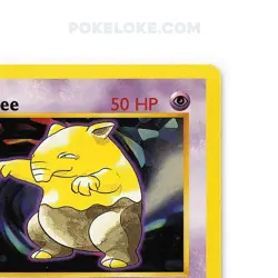 Pokemon Card Drowzee Shadowless 1st Edition Base Set Common 49/102 - NM - Image 5